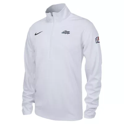 NCAA Illinois Fighting Illini Chicago to Champaign Illinois Training Quarter-Zip Jacket by Nike