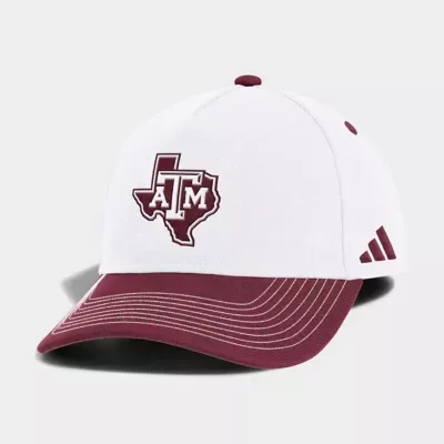 NCAA Texas A&M Aggies 2026 Sideline A-Frame Adjustable Hat by adidas
