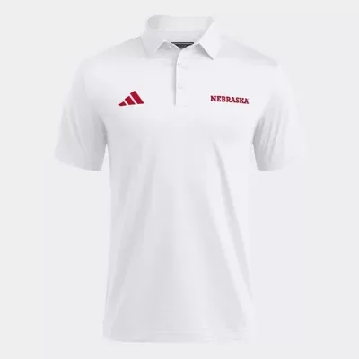NCAA Nebraska Huskers Ultimate 365 Solid Polo by adidas