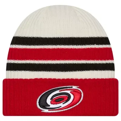 NHL Carolina Hurricanes Vintage Cuffed Knit Hat by New Era