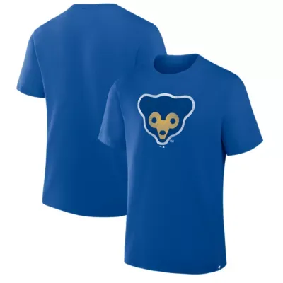 MLB Chicago Cubs Vintage Logo Legacy T-Shirt by Fanatics