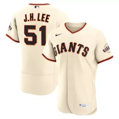 MLB Jung Hoo Lee San Francisco Giants Home Authentic Jersey by Nike