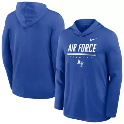 NCAA Air Force Falcons 2026 Sideline Dri-FIT Lightweight Hooded Top by Nike