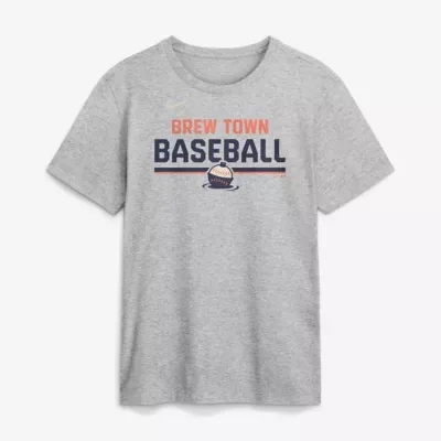 MLB Milwaukee Brewers 2026 City Connect Stacked Team Phrase T-Shirt by Nike