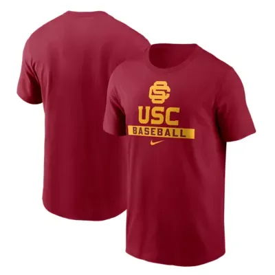NCAA USC Trojans Baseball T-Shirt by Nike