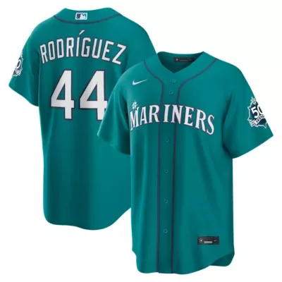 MLB Nike Julio Rodrguez Seattle Mariners Alternate Stadium Jersey by Nike