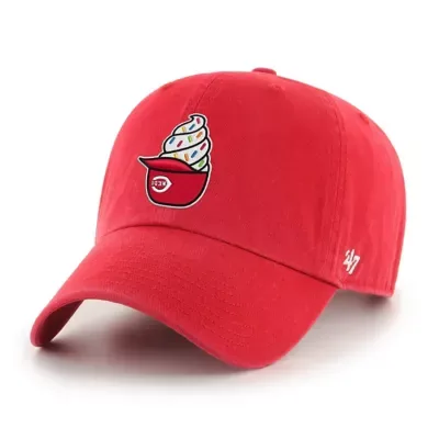MLB Cincinnati Reds Ice Helmet Clean Up Adjustable Hat by 47