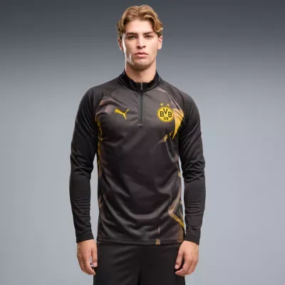 Bundesliga Borussia Dortmund Quarter-Zip dryCELL Pre-Match Top by PUMA