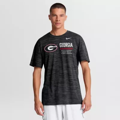 NCAA Nike Georgia Bulldogs Sideline Velocity Dri-FIT T-Shirt by Nike