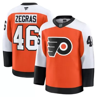 NHL Trevor Zegras Philadelphia Flyers Home Premium Jersey by Fanatics