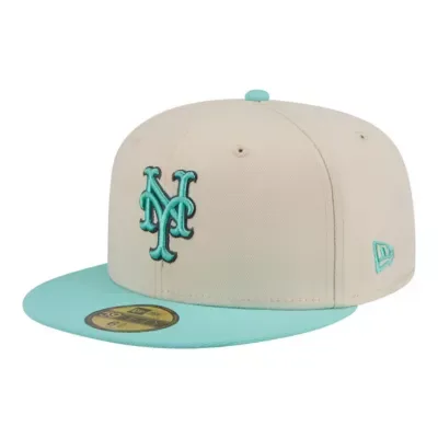 MLB New York Mets Two-Tone Color Pack 59FIFTY Fitted Hat by New Era