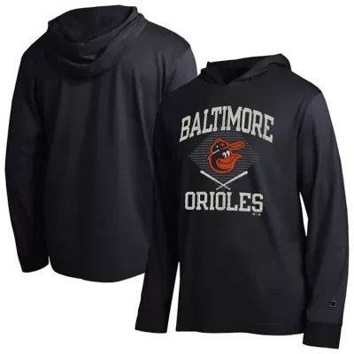 MLB Baltimore Orioles Cooperstown Hooded Long-Sleeve T-Shirt by Champion