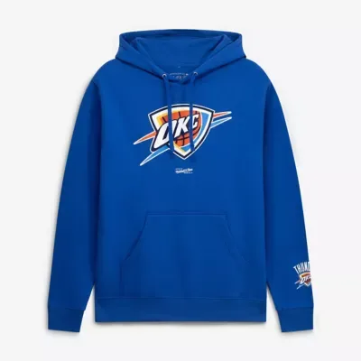 NBA Oklahoma City Thunder Basic Fleece Hoodie by Mitchell & Ness