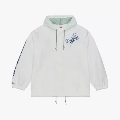 MLB Los Angeles Dodgers Yacht Rock Coaches Full-Snap Hooded Windbreaker Jacket