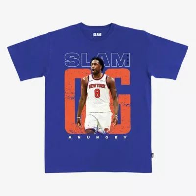 NBA SLAM OG Anunoby New York Knicks T-Shirt by Slam