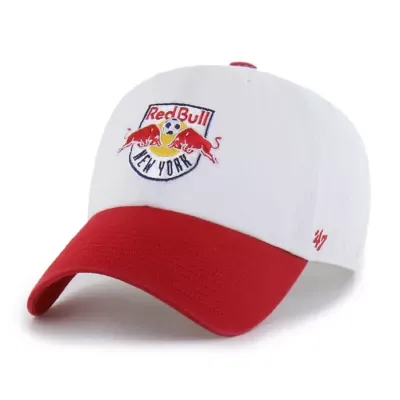 MLS New York Bulls Two-Tone Clean Up Adjustable Hat by 47