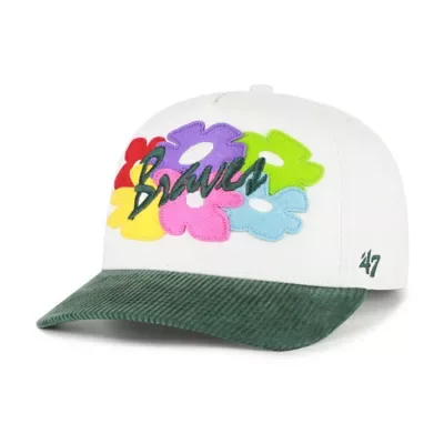 MLB Atlanta Braves Flora Gallery Hitch Adjustable Hat by 47