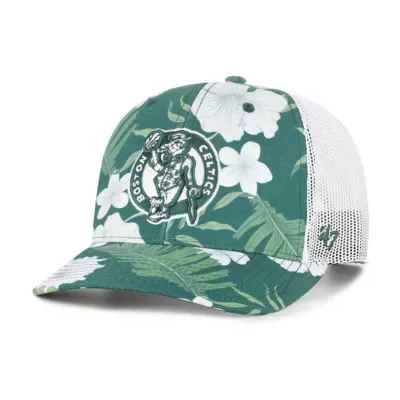 NBA Boston Celtics Beach Side Trucker Adjustable Hat by 47
