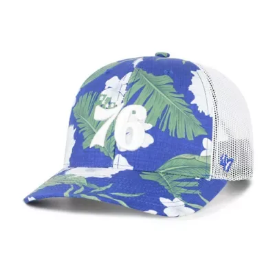 NBA Philadelphia 76ers Beach Side Trucker Adjustable Hat by 47