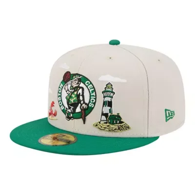 NBA Boston Celtics Localized City Icon 59FIFTY Fitted Hat by New Era