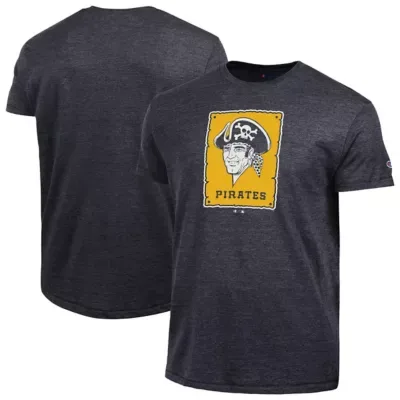 MLB Pittsburgh Pirates Cooperstown Logo Tri-Blend T-Shirt by Champion