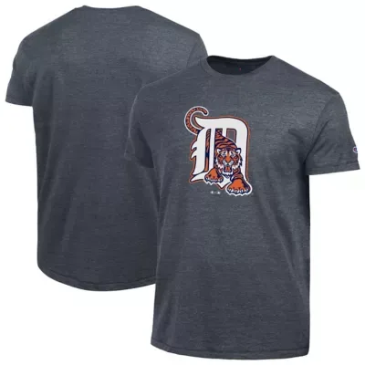MLB Detroit Tigers Cooperstown Logo Tri-Blend T-Shirt by Champion