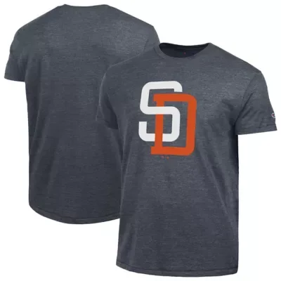 MLB San Diego Padres Cooperstown Logo Tri-Blend T-Shirt by Champion