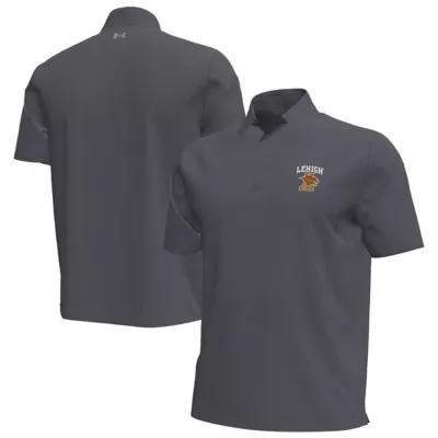NCAA Lehigh Mountain Hawks Aura Solid Polo by Under Armour