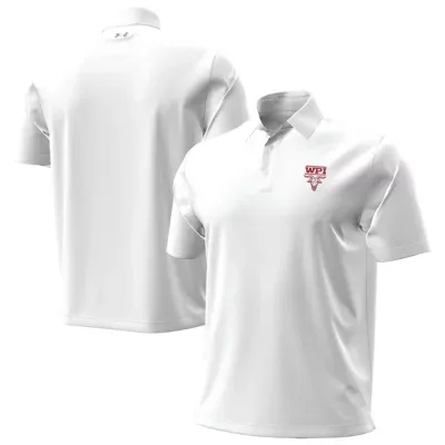 NCAA Worcester Polytechnic Institute Engineers Aura Solid Polo by Under Armour