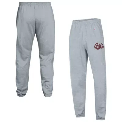 NCAA Heather Montana Grizzlies Powerblend Fleece Team Sweatpants by Champion
