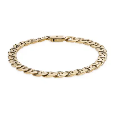 Stainless Steel Mariner Chain Necklace 8.5 In by Lynx