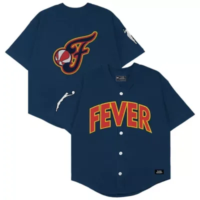 WNBA Indiana Fever Baseball Fashion Jersey by Playa Society