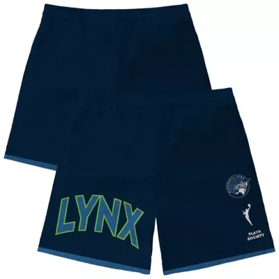 WNBA Minnesota Lynx Team Mesh Shorts by Playa Society