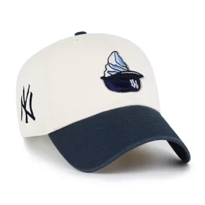 MLB New York Yankees Single Swirl Ice Helmet 2.0 Clean Up Adjustable Hat by 47