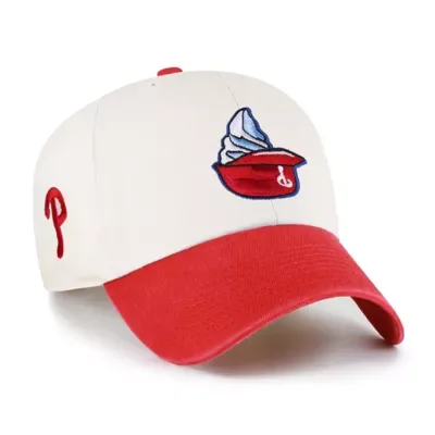 MLB Philadelphia Phillies Single Swirl Ice Helmet 2.0 Clean Up Adjustable Hat by 47