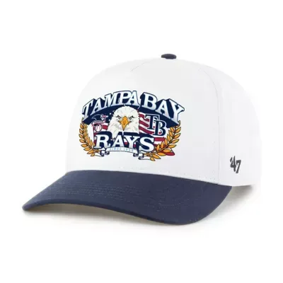 MLB Tampa Bay Rays Americana Eagle Hitch Adjustable Hat by 47