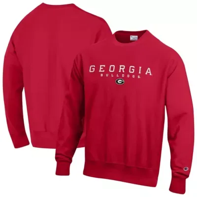 NCAA Georgia Bulldogs Relentless Reverse Weave Sweatshirt by Champion