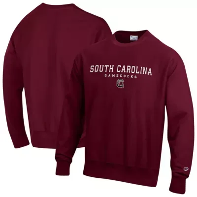 NCAA South Carolina Gamecocks Relentless Reverse Weave Sweatshirt by Champion