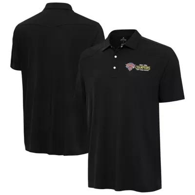 NBA New York Knicks 2026 NBA Finals Secondary Western Polo by Antigua
