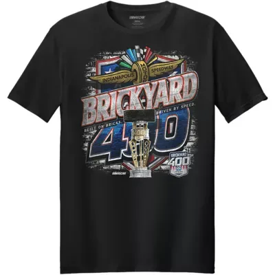 Nascar Brickyard 400 T-Shirt by Classic Ink