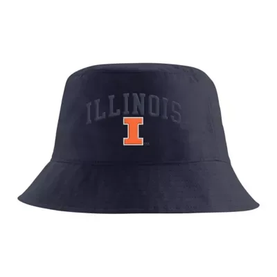 NCAA Illinois Fighting Illini Apex Striped Bucket Hat by Nike