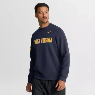 NCAA West Virginia Mountaineers 2026 Sideline Club Sweatshirt by Nike