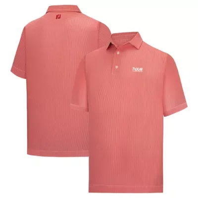 Golf TOUR Ship Tee Time Print Lisle ProDry Polo by FootJoy