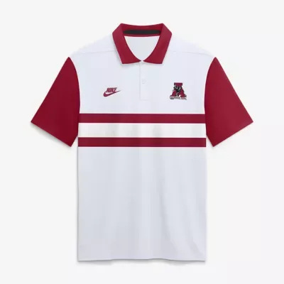 Alabama Crimson Tide NCAA Alabama Tide Legacy Vapor Logo Dri-FIT Polo by Nike