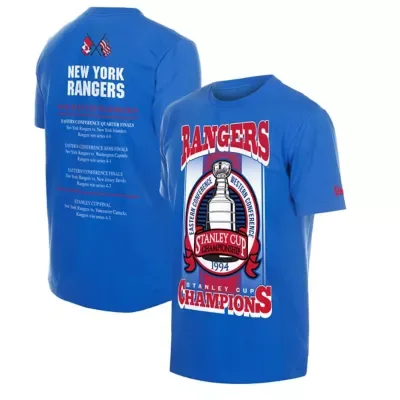 NHL New York Rangers Stanley Cup Trophy Graphic T-Shirt by New Era