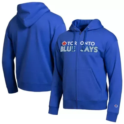 Toronto Blue Jays MLB Toronto Jays All-Star Wordmark Full-Zip Hoodie by Champion