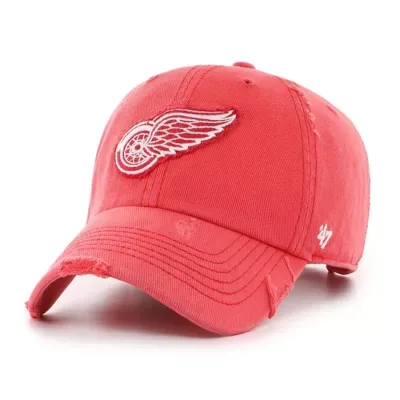 NHL Detroit Wings Weathered Clean Up Adjustable Hat by 47