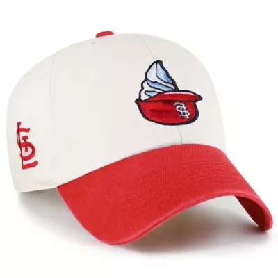 MLB St. Louis Cardinals Single Swirl Ice Helmet 2.0 Clean Up Adjustable Hat by 47