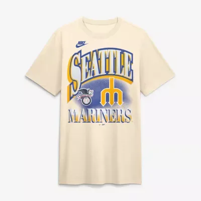 MLB Seattle Mariners Vintage Tri-Blend T-Shirt by Nike