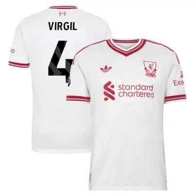 International Clubs Virgil Van Dijk Liverpool 2026/27 Away On-Field Authentic Jersey by adidas
